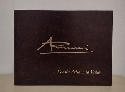 Poesia della mia valle: Sessanta tavole da acquerelli di Ernesto Giuliano Armani - Talieno Manfrini - copertina