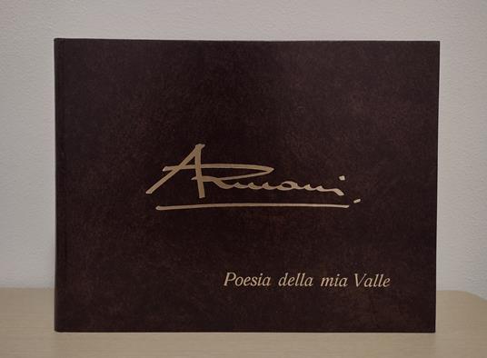 Poesia della mia valle: Sessanta tavole da acquerelli di Ernesto Giuliano Armani - Talieno Manfrini - copertina