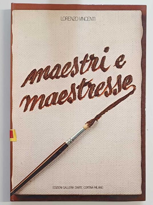 Maestri e maestresse - Lorenzo Vincenti - copertina