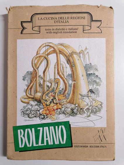 La cucina delle regioni d'Italia: Bolzano - Eva Kurt - copertina