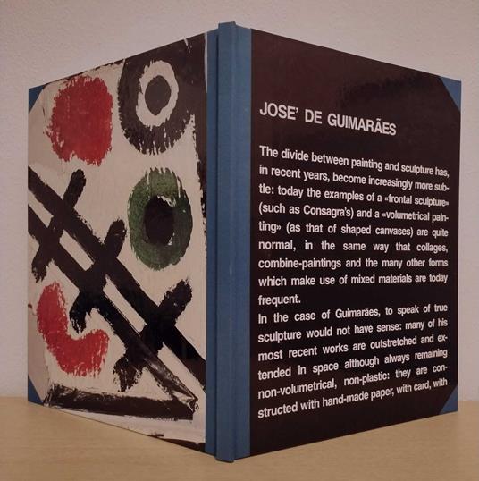 José de Guimarães: paper sculptures 1986 - Renato Cardazzo - copertina