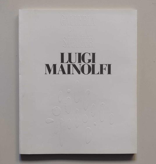 Luigi Mainolfi - Danilo Eccher - copertina