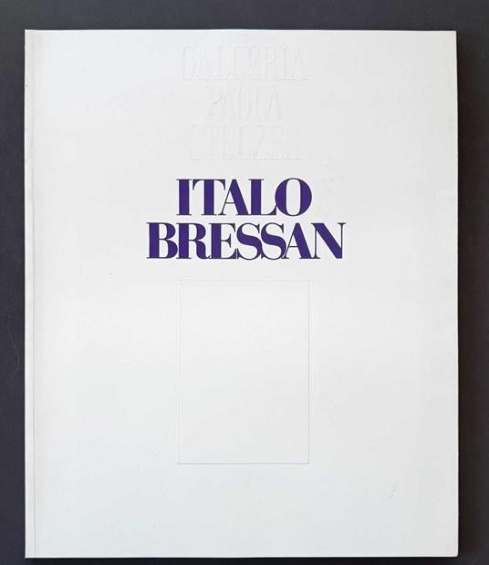 Italo Bressan - copertina