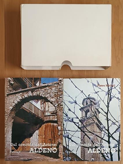 Sul conoide dell'Arione: Aldeno: 2 VOLUMI - Pietro Micheli - copertina