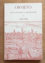 Orvieto: note storiche e biografiche