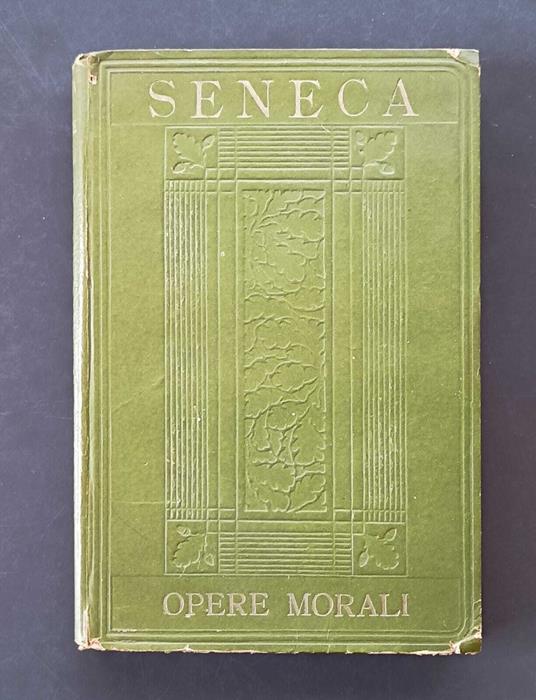 Il trattato dei benifizii - Epistole morali - copertina