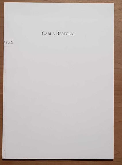 Carla Bertoldi: meditazioni e racconti - Luigi Serravalli - copertina