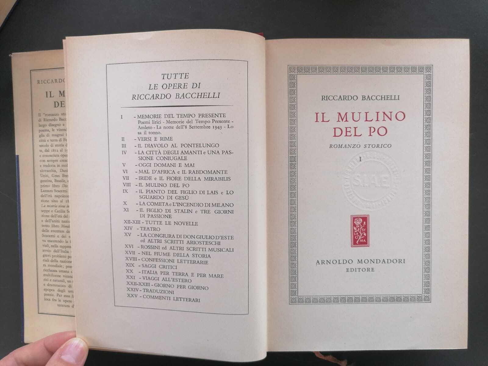 Il Mulino del Po romanzo storico: OPERA COMPLETA IN 3 VOLUMI