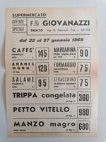 Supermercato F.lli Giovanazzi Trento - Via G. Pedrotti