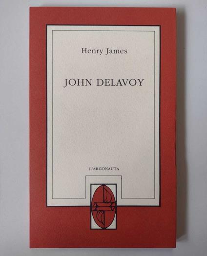 John Delavoy - Henry James - copertina