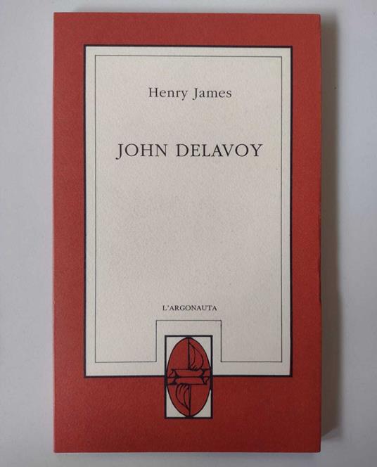 John Delavoy - Henry James - copertina