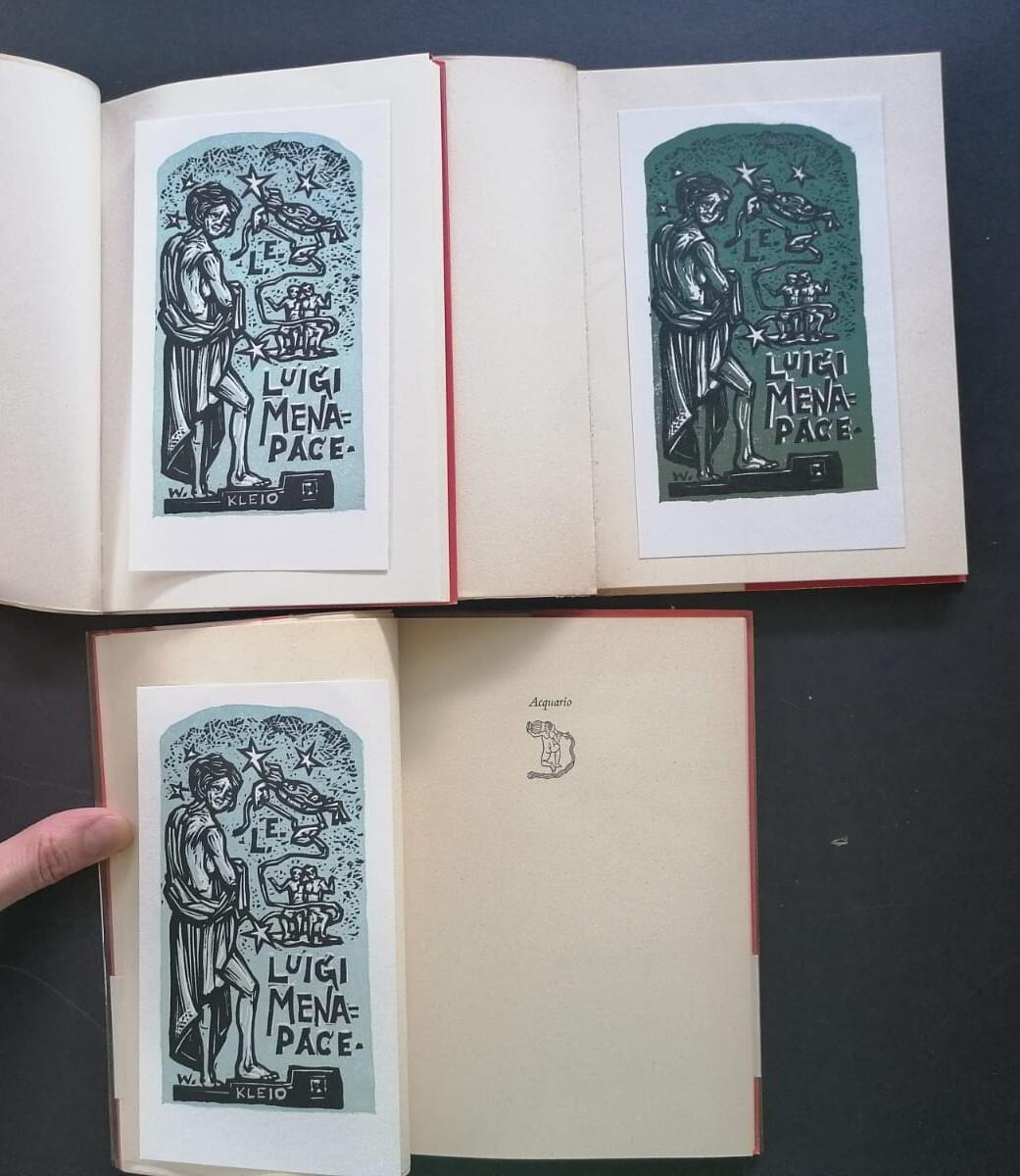 Primizie - Fuochi Fatui - Il ciclope + 3 EXLIBRIS DI REMO WOLF