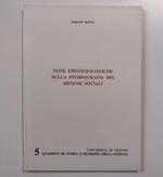 Note epistemologiche sulla storiografia dei sistemi sociali