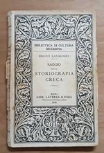 Saggio sulla storiografia greca