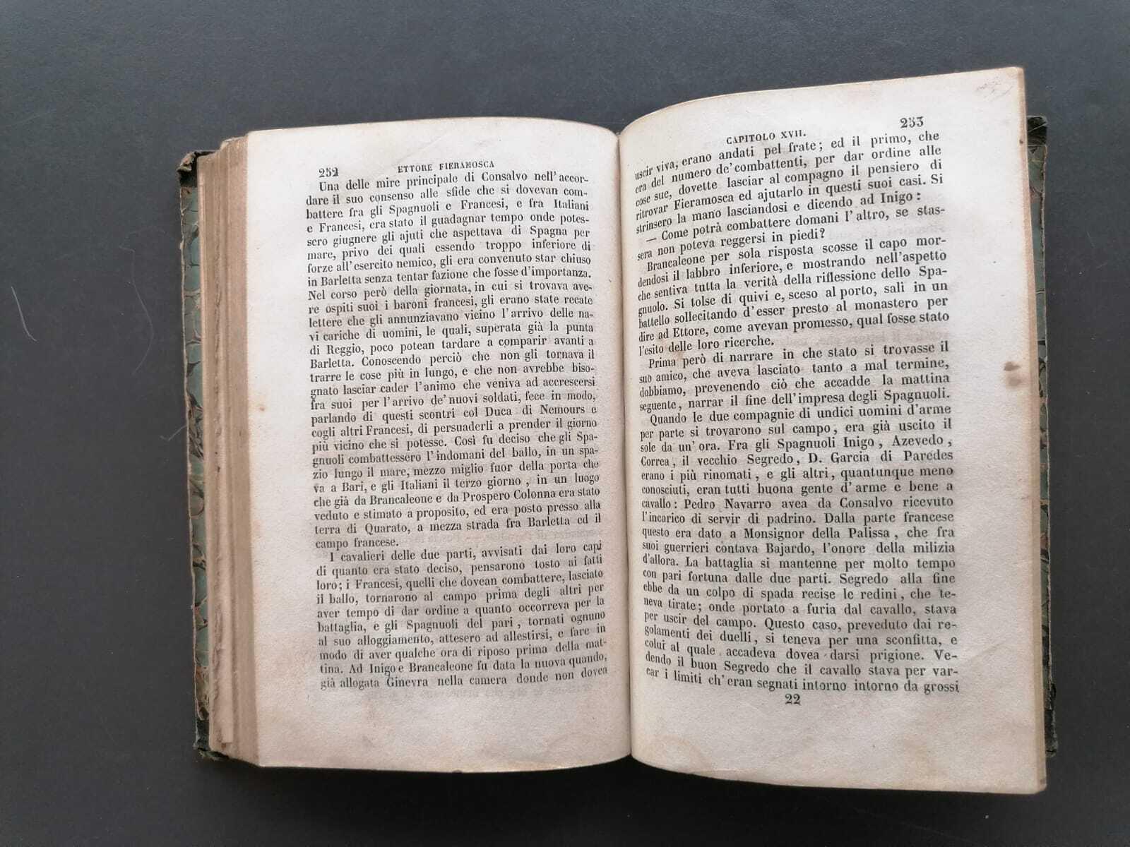 Ettore Fieramosca o La disfida di Barletta: racconto