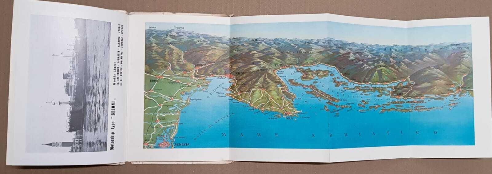 The eastern coast of the Adriatic (from Venice to Santa Maura)