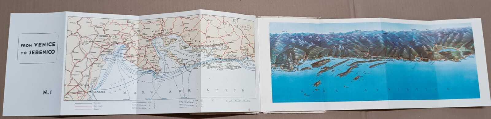 The eastern coast of the Adriatic (from Venice to Santa Maura)