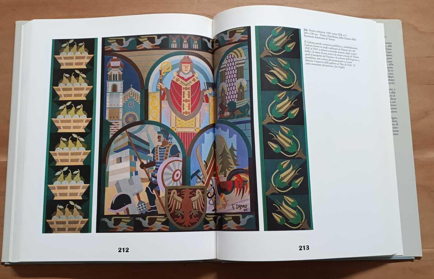 F. Depero: stoffe futuriste: arazzi e cuscini, moda, costumi teatrali, tessuti
