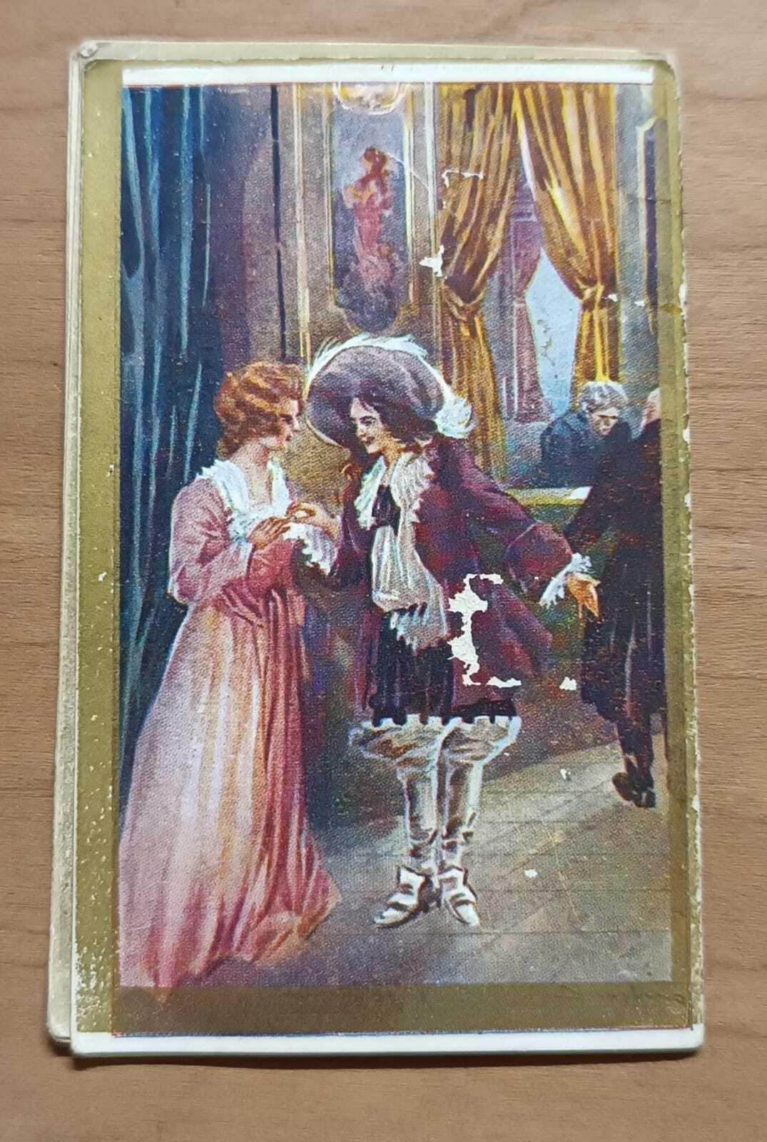 Calendarietto da barbiere La Sonnambula 1924
