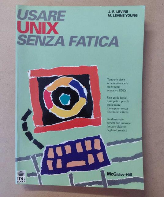 Usare Unix senza fatica - copertina