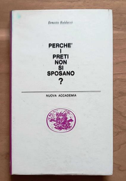 Perchè i preti non si sposano? - Ernesto Balducci - copertina