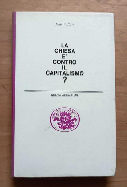 La chiesa è contro il capitalismo? - Jean Villain - copertina