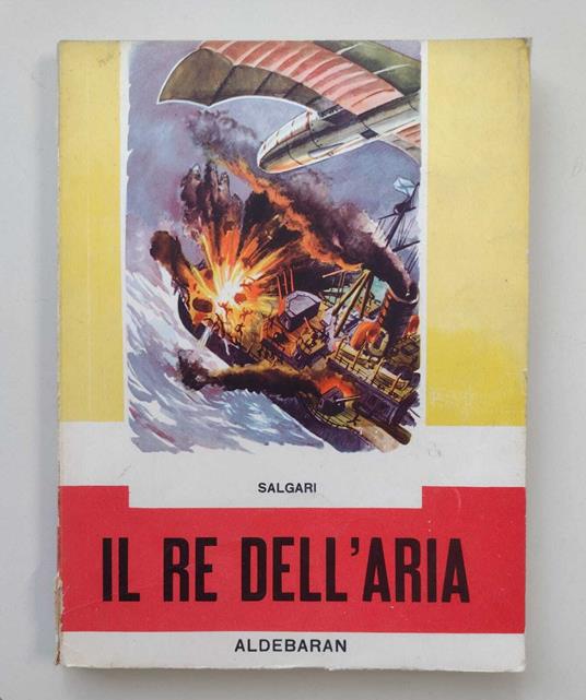 Il re dell'aria - Emilio Salgari - copertina