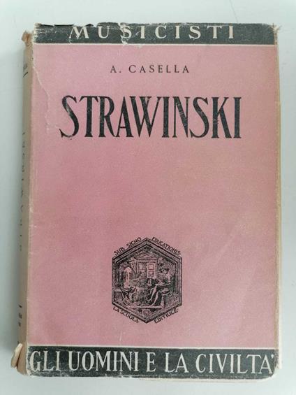 Strawinski - Alfredo Casella - copertina
