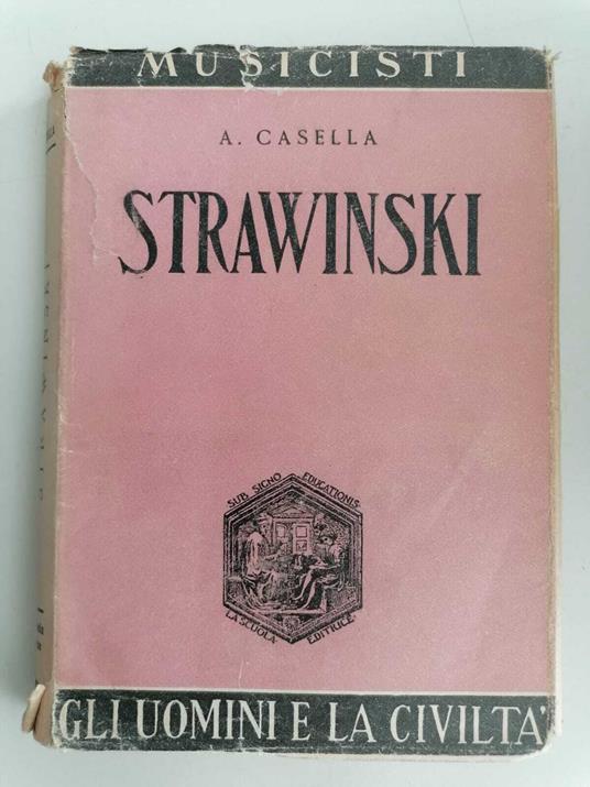 Strawinski - Alfredo Casella - copertina