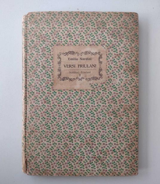 Versi friulani [CON DEDICA AUTOGRAFA] - copertina