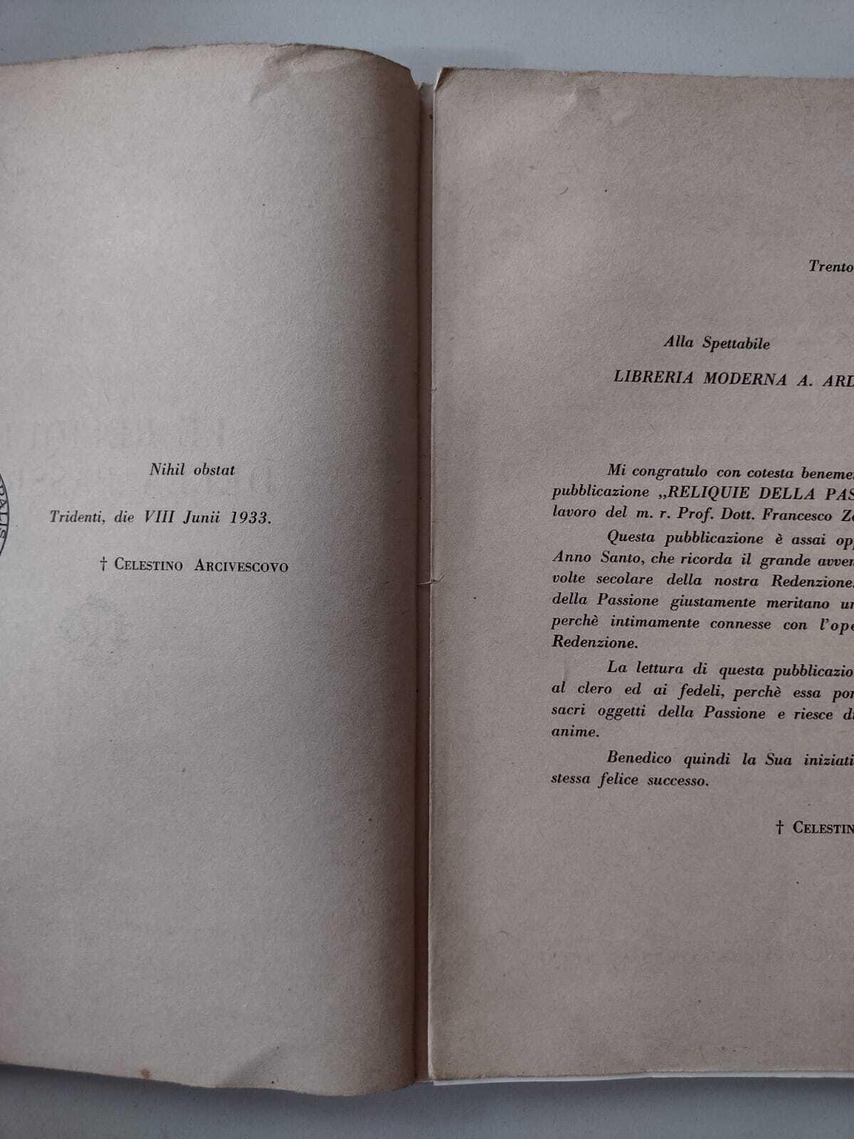 Le reliquie della Passione [PRIMA EDIZIONE]