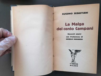 La malga dei cento campani: racconti alpini - copertina