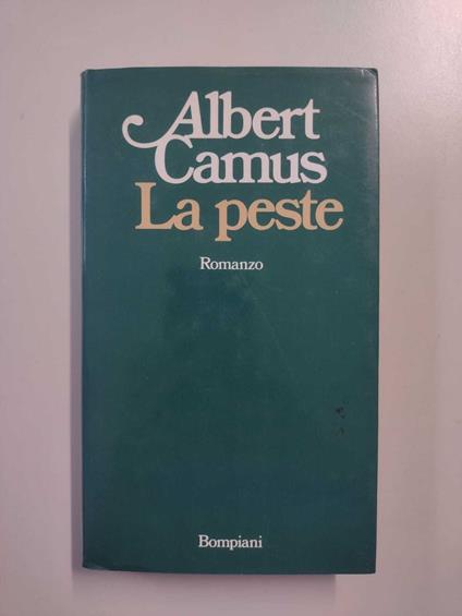 La peste - Albert Camus - copertina