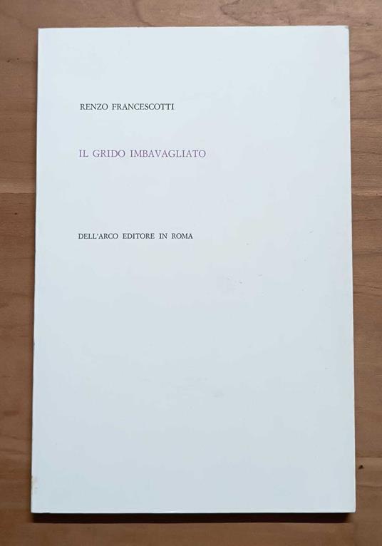 Il grido imbavagliato - copertina
