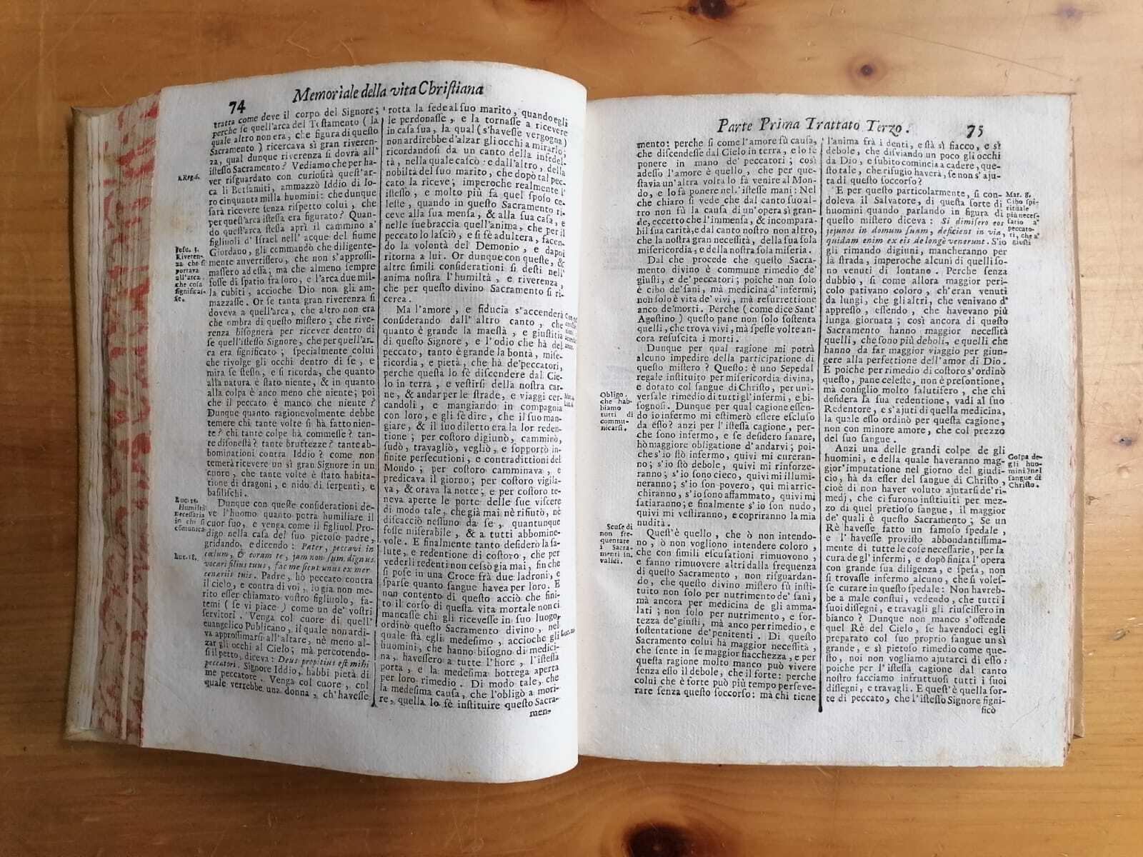Opere spirituali del molto rev. p.f. Luigi Granata dell'Ordine di S. Domenico. Tomo primo