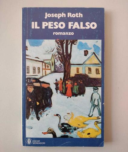 Il peso falso - Joseph Roth - copertina