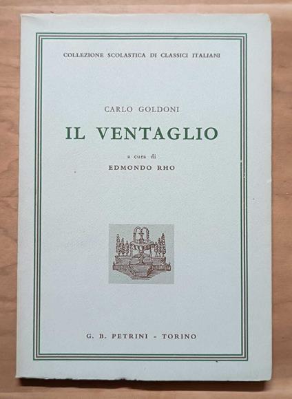 Il ventaglio - Carlo Goldoni - copertina