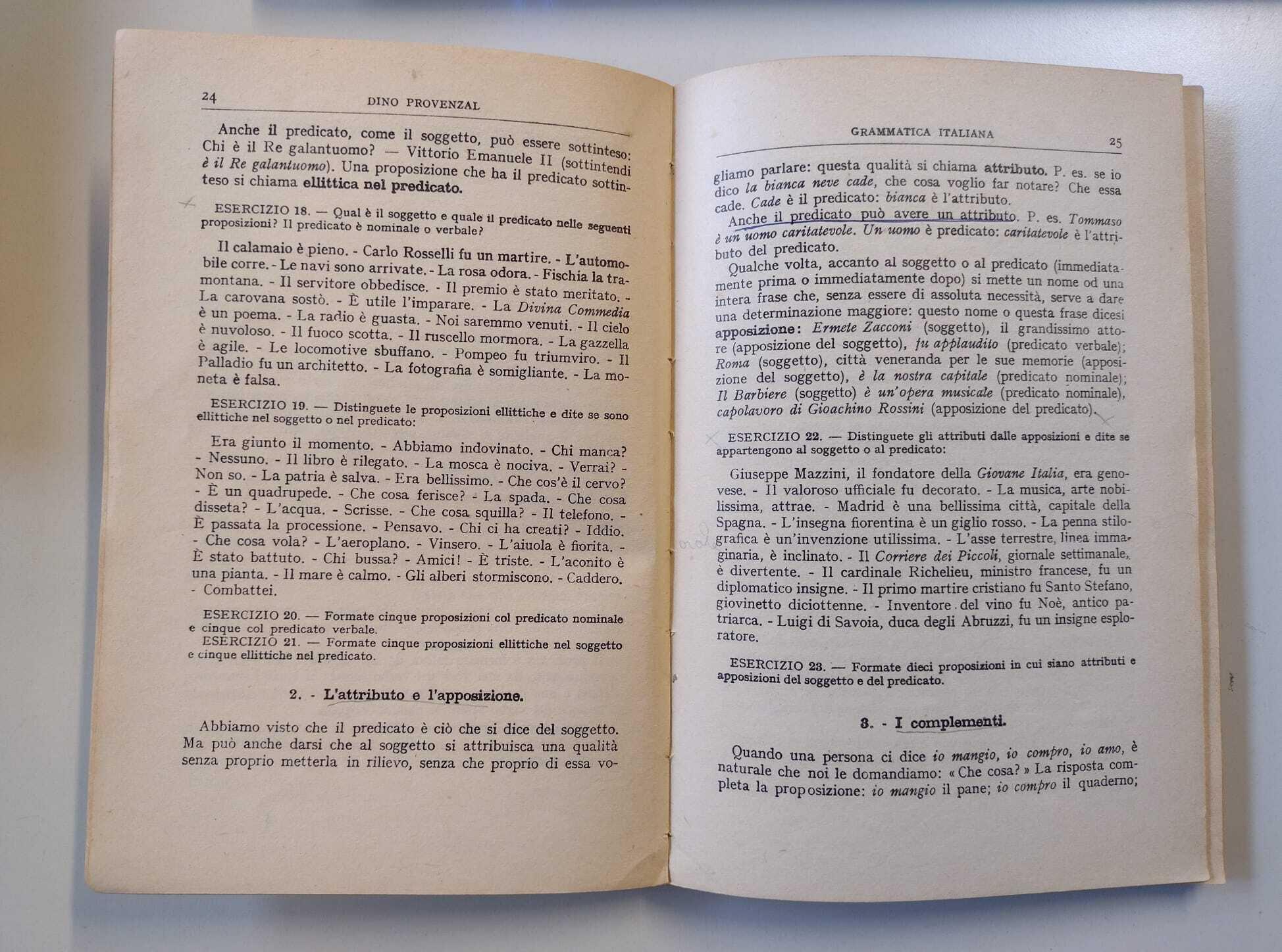 Grammatica italiana per la scuola media inferiore