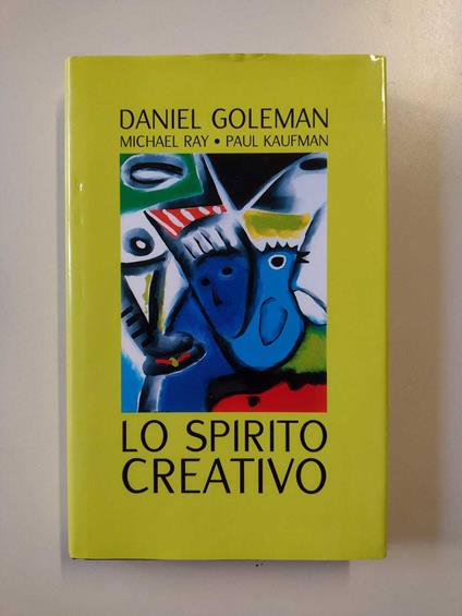 Lo spirito creativo - Daniel Goleman - copertina