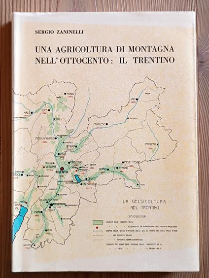 Una agricoltura di montagna nell'Ottocento: il Trentino - Sergio Zaninelli - copertina