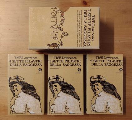 I sette pilastri della saggezza [3 VOLUMI IN COFANETTO] - Thomas Edward Lawrence - copertina