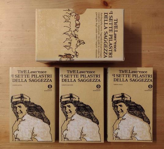 I sette pilastri della saggezza [3 VOLUMI IN COFANETTO] - Thomas Edward Lawrence - copertina