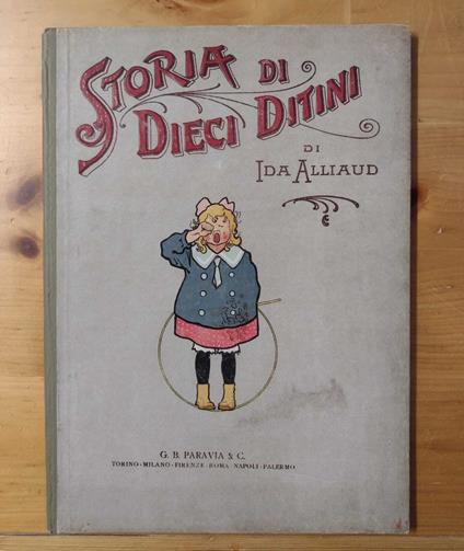 Storia di dieci ditini - Ida Alliaud - copertina