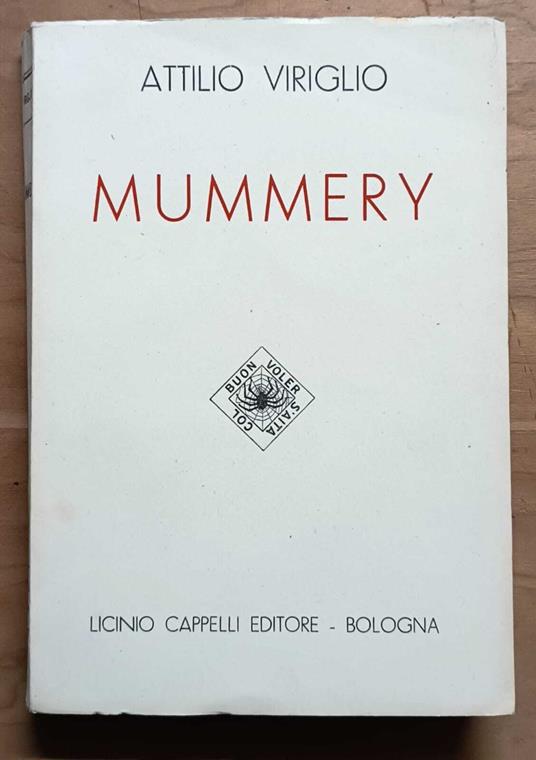 Mummery - Attilio Viriglio - copertina