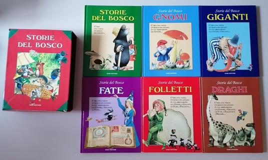 Storie del Bosco: OPERA COMPLETA IN 6 VOLUMI CON COFANETTO - copertina