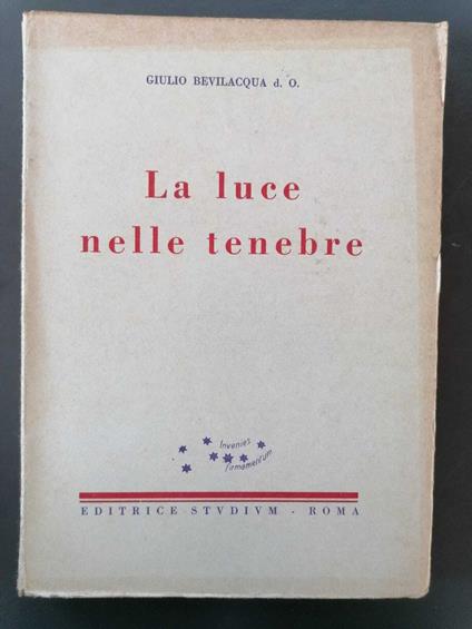La luce nelle tenebre - copertina