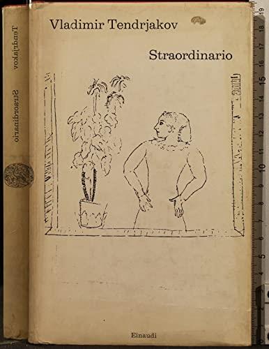 Straordinario - Vladimir Tendrjakov - copertina
