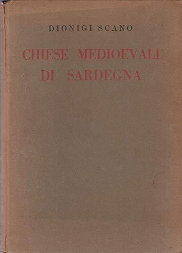 Scano dionigi - Chiese medioevali di sardegna - Dionigi Scano - copertina