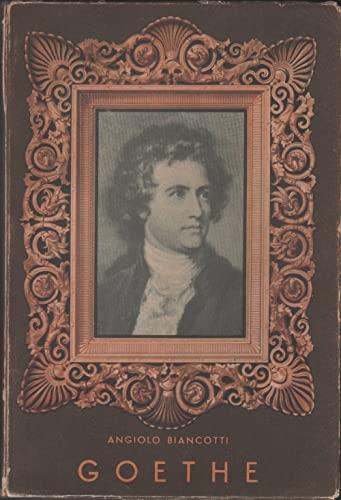 Goethe - Angiolo Biancotti - copertina