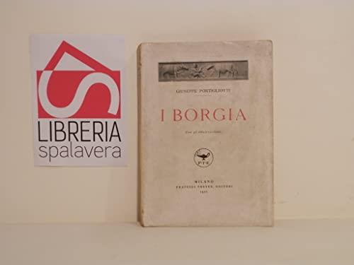I Borgia - Giuseppe Portigliotti - copertina